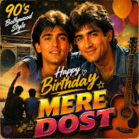 Happy Birthday Mere Dost (Special Version Bollywood 90S Version ) (Feat. Alisha)