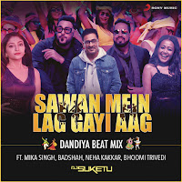 Sawan Mein Lag Gayi Aag (Dandiya Beat Mix) [From "Ginny Weds Sunny"] (Feat. Mika Singh, Bhoomi Trivedi, Neha Kakkar & Badshah)